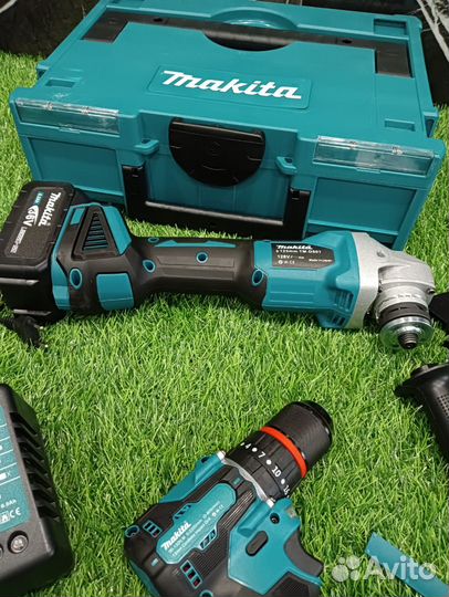 Шуруповерт и Болгарка Makita 2в1 набор