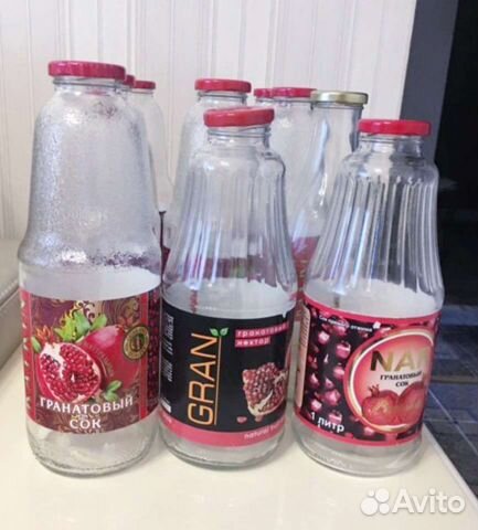 Бутылка стеклянная