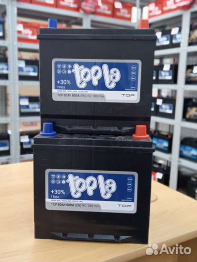 Аккумулятор Topla на Toyota corolla