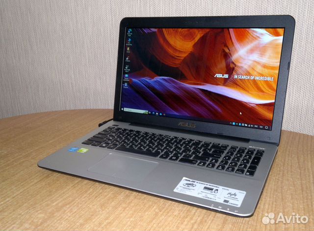 Asus (Core i3-5010U, nVidia 940M-2Gb, SSD+HDD, 8Gb объявление продам