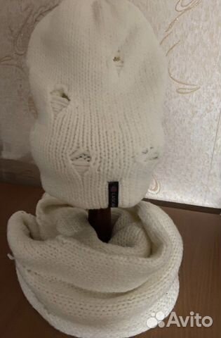 Комплект шапка и снуд