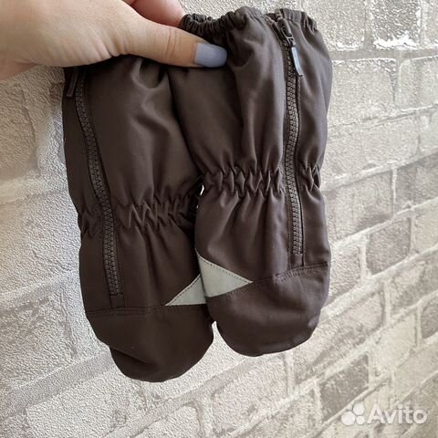 Варежки краги детские демисезонные