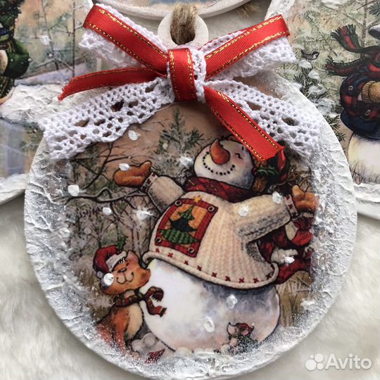 Елочные игрушки сувениры