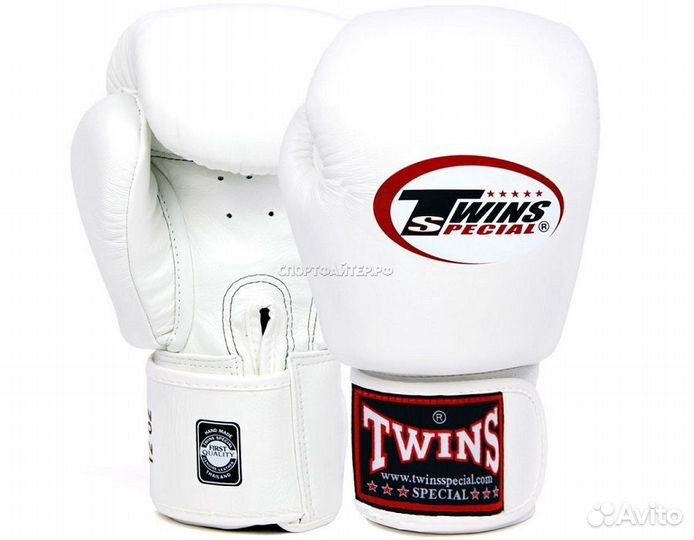 Тайские перчатки Twins - белые