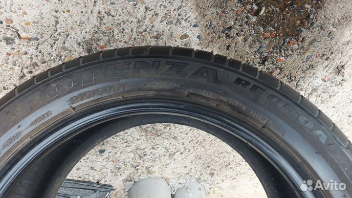 Bridgestone Potenza RE050A 215/50 R17 91H