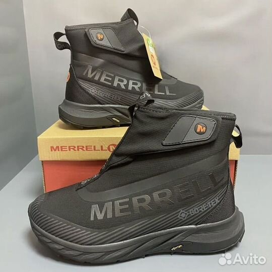 Кроссовки мужские дутыши Merrell c мехом