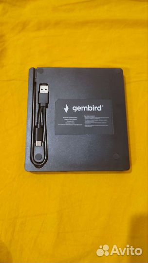Gembird Внешний cd привод. DVD-usb-03