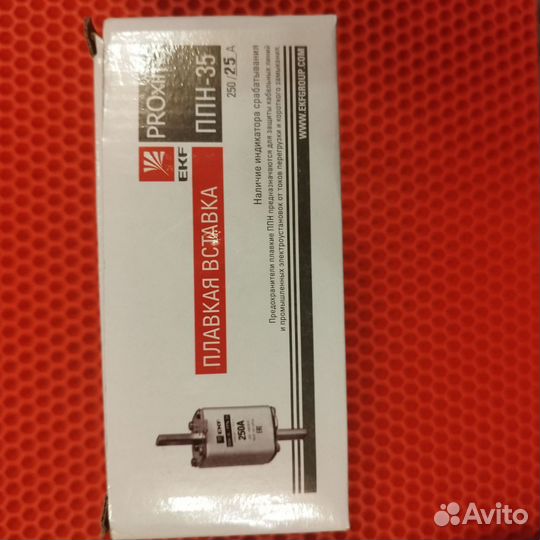 Плавкий предохранитель EKF