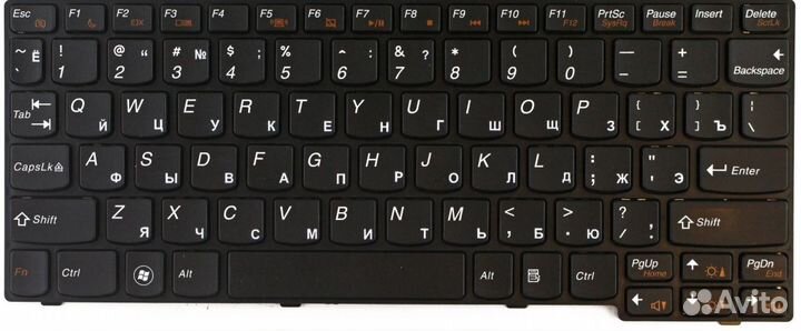 Клавиатура Lenovo T1S-RU S100 S110 S10-3 черная