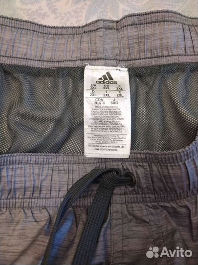 Шорты мужские размер 2XL. adidas