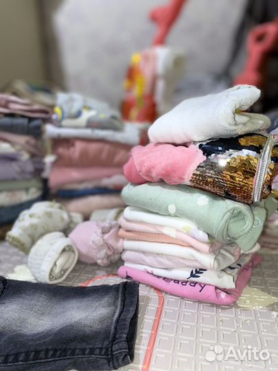 Детские вещи пакетом 56-68