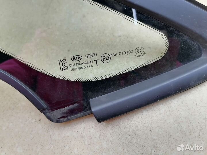 Форточка передняя правая Кия Церато 3 YD