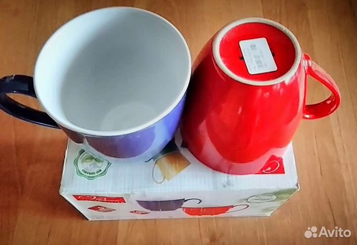 Кружки керамические 580мл