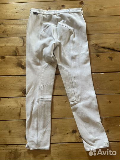 Белые бриджи для верховой езды