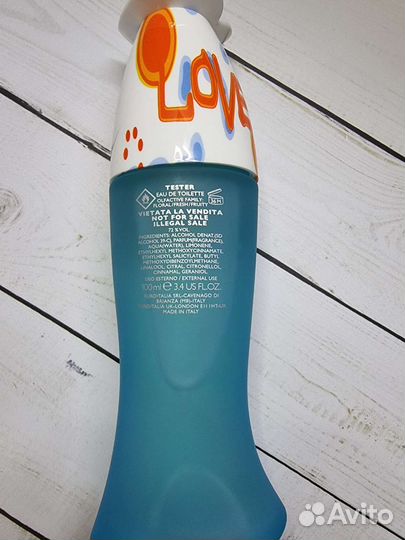 Moschino love love туалетная вода