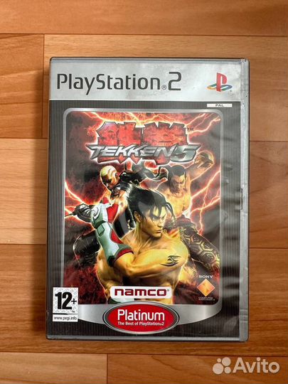 Диск Tekken 5 Лицензия PS2