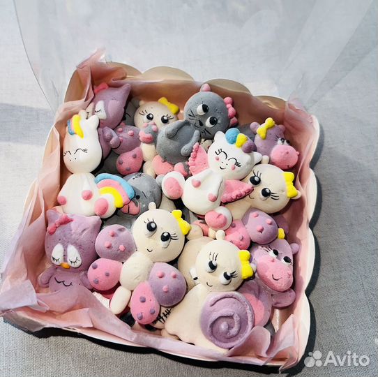 Фигурки из маршмеллоу