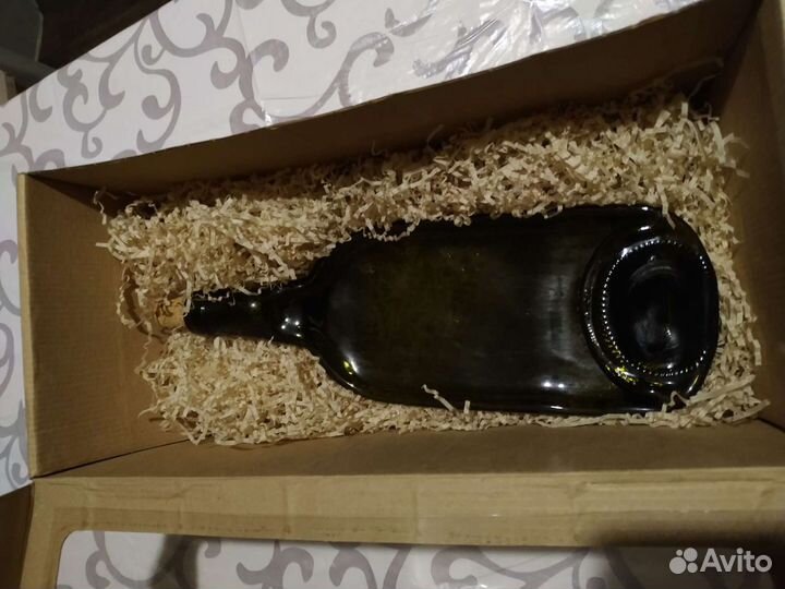 Тарелка Апсайклинг, Блюдо из Плоской Бутылки