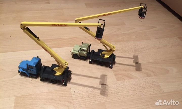 Модели СССР Газ 3307, 53 Автовышки Компаньон 1