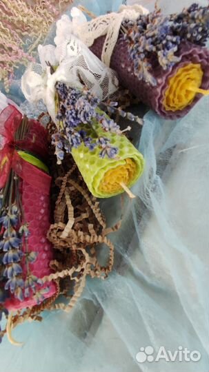 Свечи из натурального воска