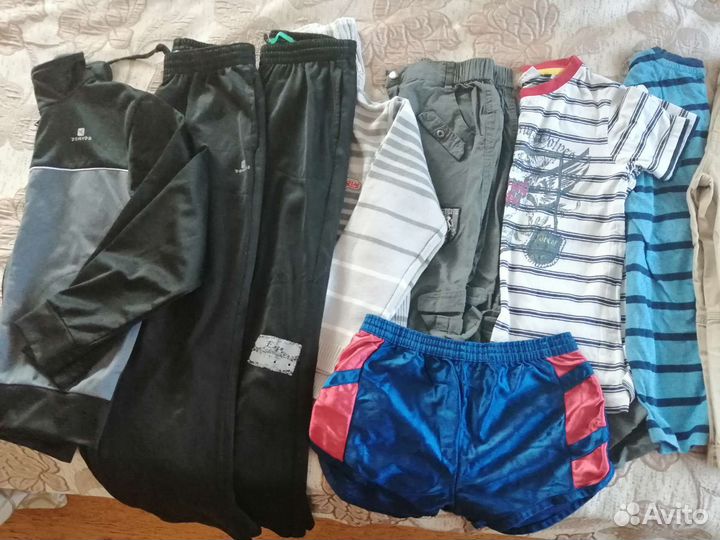 Вещи пакетом на мальчика 122 128