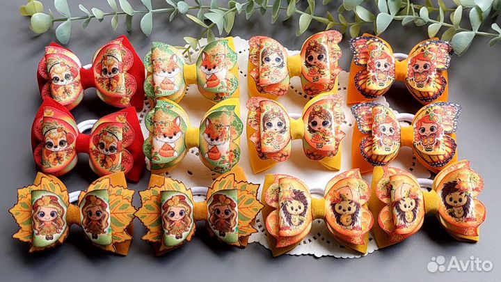 Бантики для волос