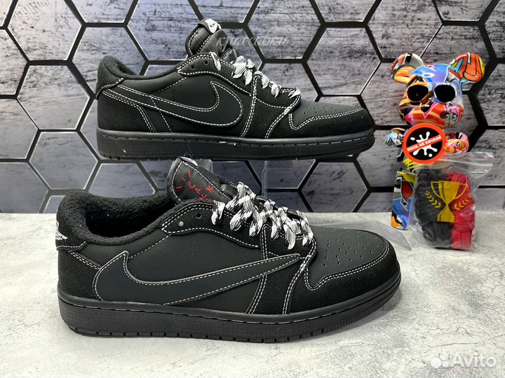 Кроссовки Nike travis scott Jordan 1 low