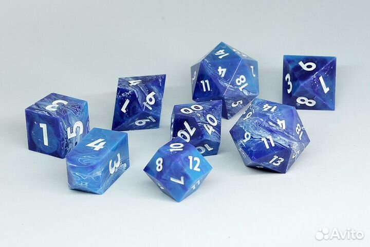 Дайсы/игральные кости для D&D, набор 