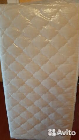 Новый детский матрасик 120/60 и новая подушка