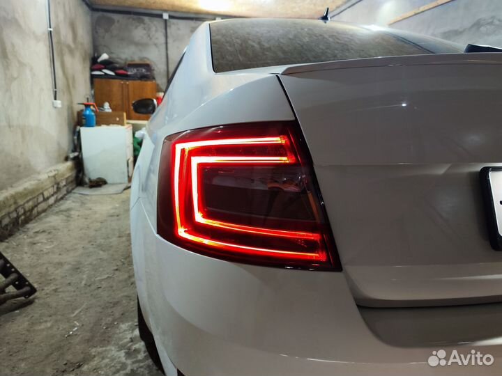 Диодные фонари Шкода Октавия А7