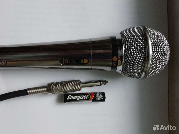Микрофон LG imp:600 для караоке, студий и прочего