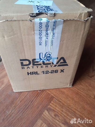 Аккумуляторная батарея delta Battery HRL 12-26 X