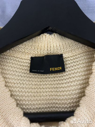 Вязанный топ Fendi