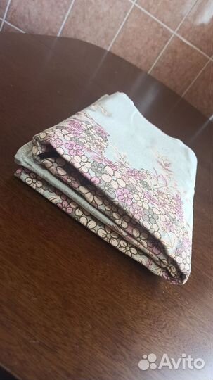 Скатерть льняная новая 170х140 см. СССР