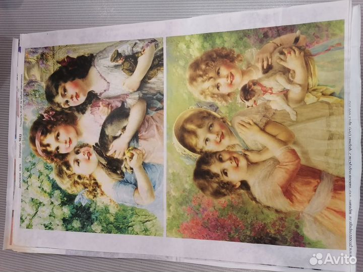 Декупажная карта