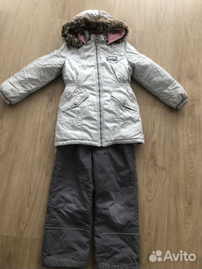 Зимний комплект для девочки 128 kerry