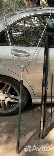 Подсачек складной треугольный