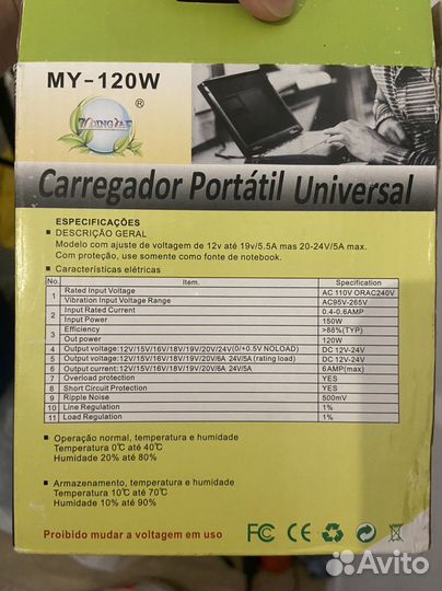 Универсальный блок питания, Сетевой адаптер