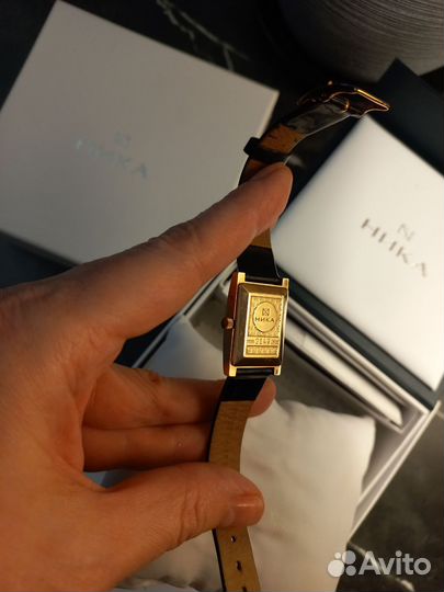 Золотые часы ника женские