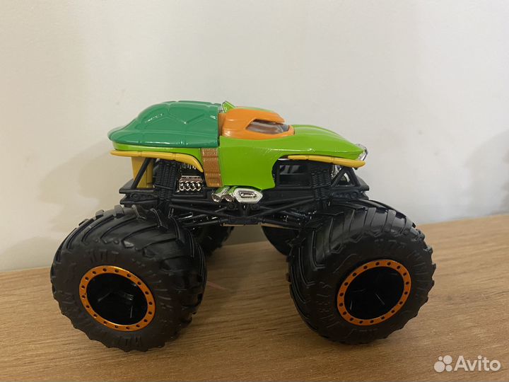 Hot wheels monster trucks черепашки ниндзя