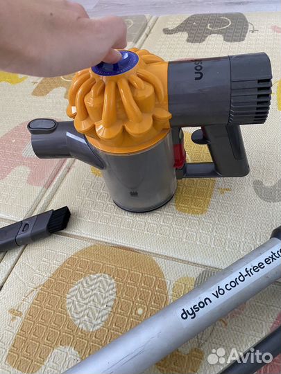 Пылесос дайсон на запчасти без аккумулятора