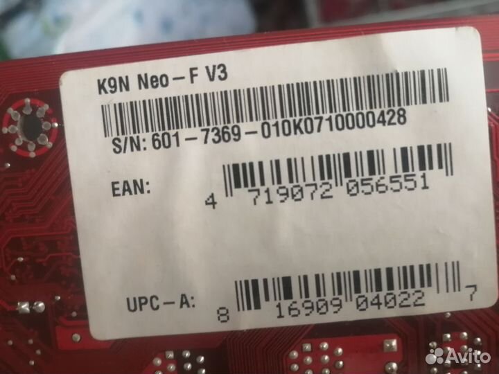 Материнская Плата Msi K9n Neo V3