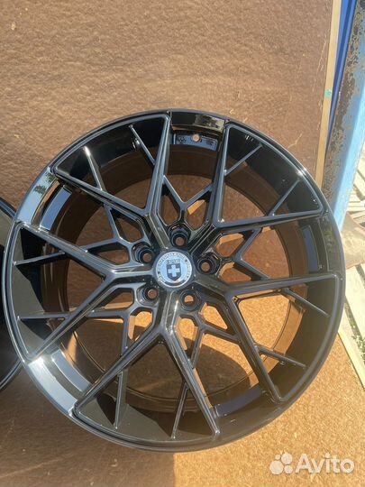Диски HRE FF10 R17 4x100 черные глянец новые