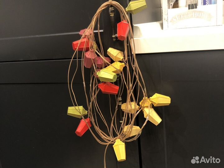 Ретро гирлянда СССР «Фонарики»