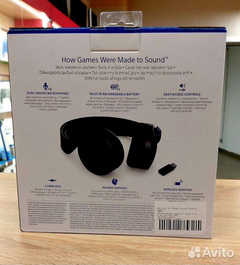 Новые наушники Sony PS5 Pulse 3D