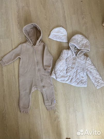 Вещи пакетом для девочки 74-80