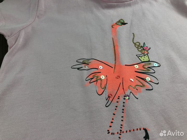 Футболка детская для девочки 122 128