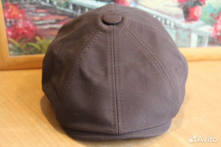 Кепка восьмиклинка Landmark новая. Horn коричневая