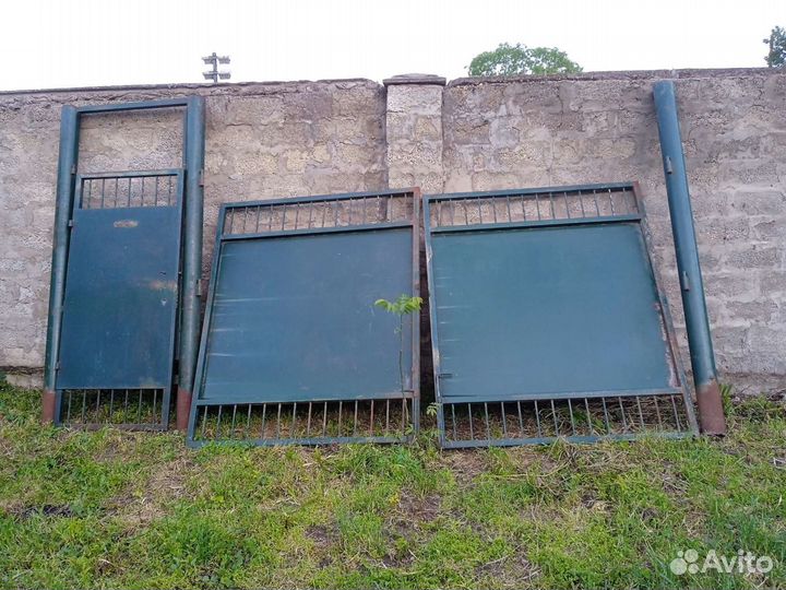 Ворота металлические