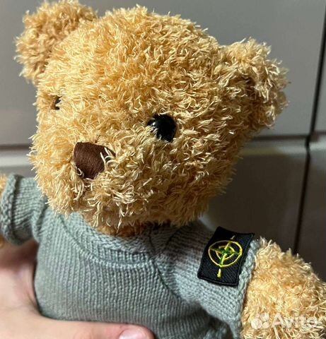 Плюшевый мишка stone island